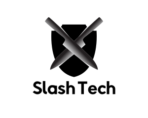 Slash - Chef Gourmet Knife logo design