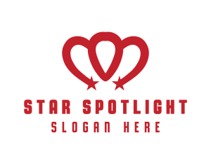 Red Star Crown logo design