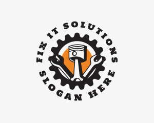 Repair - Mechanic Auto Repair logo design