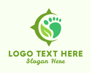 Eco - Natural Foot Massage logo design