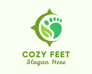 Natural Foot Massage logo design