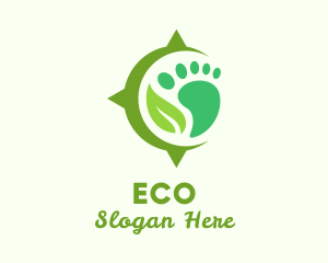 Herbal - Natural Foot Massage logo design