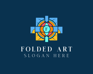 Mosaic Church Art logo design