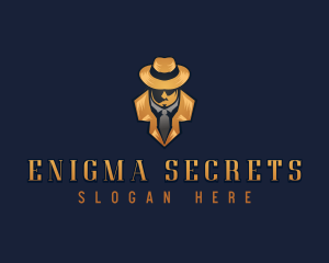 Inspector Detective Man logo design