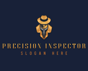 Inspector - Inspector Detective Man logo design