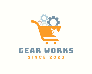 Gears - Online Gears Shopping logo design