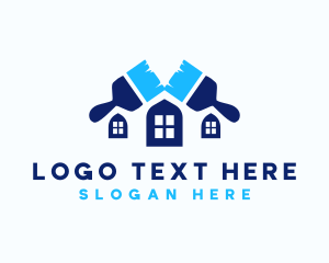 Tool - House Paint Refurbish logo design