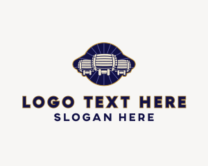 Liquer - Beer Barrels Bar logo design