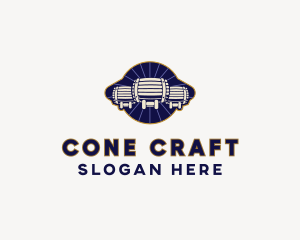 Beer Barrels Bar logo design