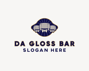 Beer Barrels Bar logo design