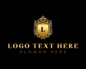 Event - Luxury Crown Shield logo design