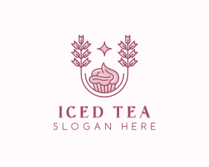 Icing Cupcake Pastry  logo design