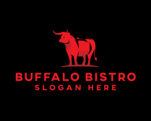 Buffalo Bull Ox logo design