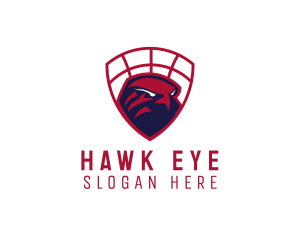 Hawk Basketball Crest logo design