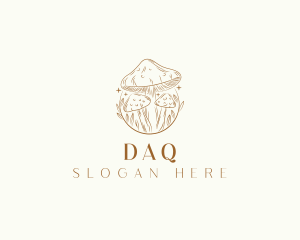 Magical Mushroom Fungi Logo