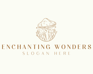 Magic - Magical Mushroom Fungi logo design