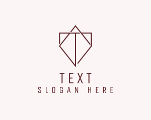 Diamond Company Letter T logo design