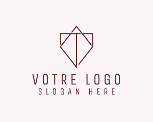 Commercial - Diamond Company Letter T logo design