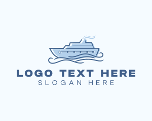 Ferry - Ferry Boat Cruise logo design