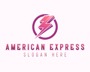 Lightning Express Charging  logo design