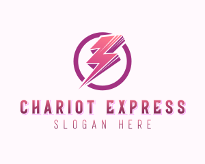 Lightning Express Charging  logo design