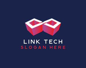 3D Infinity Technology logo design