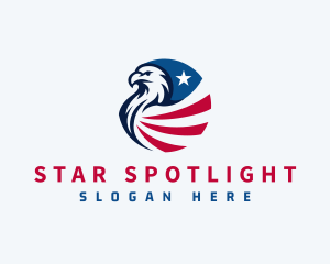 Eagle Wing Star logo design