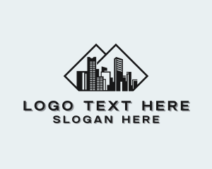 Real Estate - Building Real Estate Property logo design