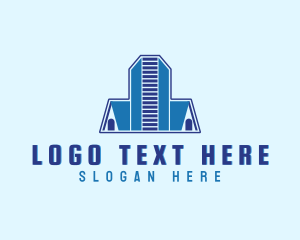 House - House Building Construction logo design