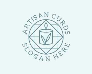 Artisanal Candle Decor logo design