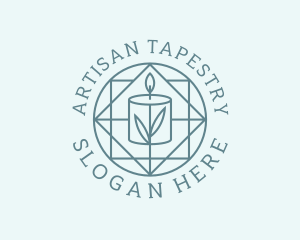 Artisanal Candle Decor logo design