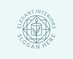 Artisanal Candle Decor logo design