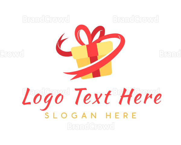 Gift Ribbon Present Logo