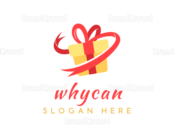 Gift Ribbon Present Logo