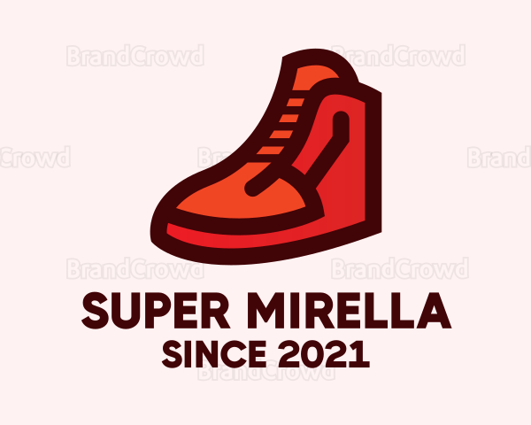Red Rubber Shoes Logo