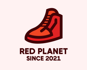 Red Rubber Shoes logo design