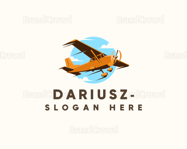 Flight Plane Flying Logo
