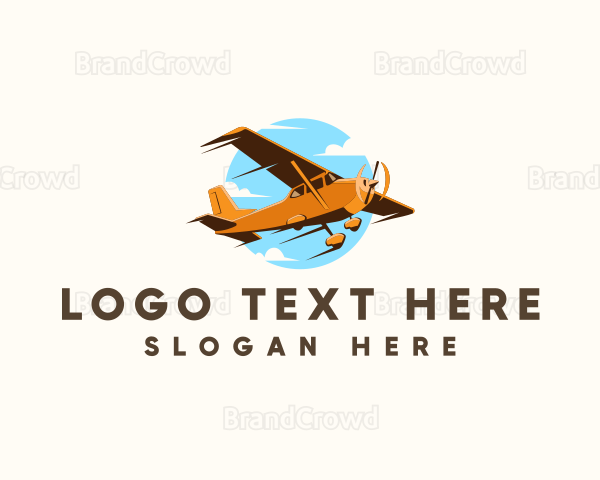 Flight Plane Flying Logo