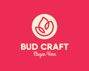 Bud - Lotus Flower Spa logo design