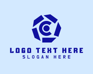 Multimedia - Industrial Tech Letter C logo design