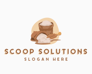 Flour Sack Ingredient logo design