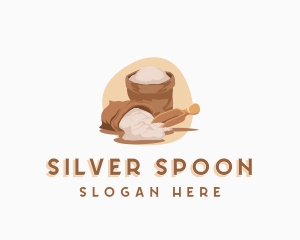 Flour Sack Ingredient logo design