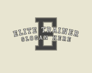 Trainer - Simple Gym Trainer logo design