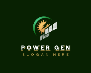 Generator - Solar Electric Energy logo design