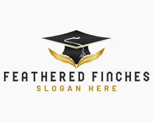 Graduate Education Learning logo design