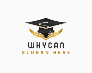 Writer - Graduate Education Learning logo design