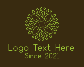 two-foliage-logo-examples