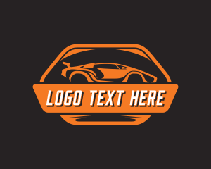 Car Detail - Sports Car Transport logo design