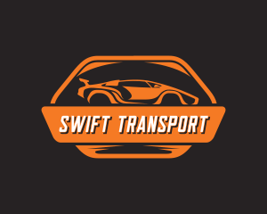 Sports Car Transport logo design