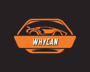 Car Care - Sports Car Transport logo design